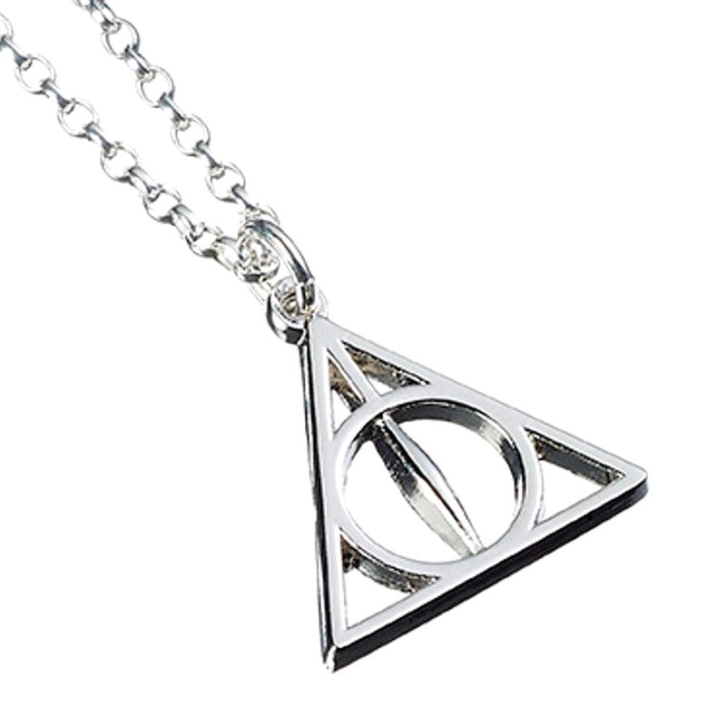 Colgante Deathly Hallows Harry Potter plata