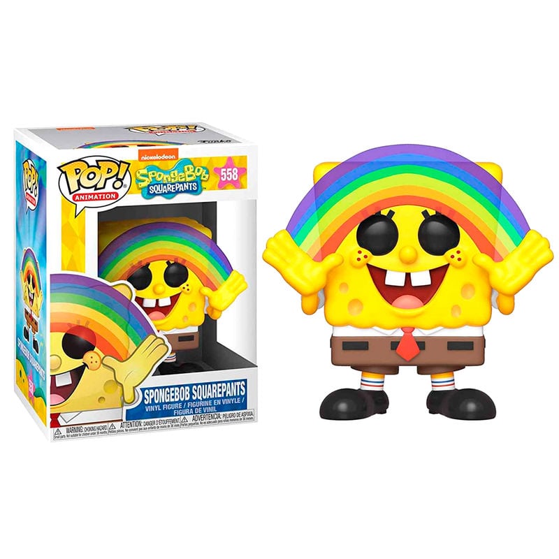 Figura POP Bob Esponja Rainbow