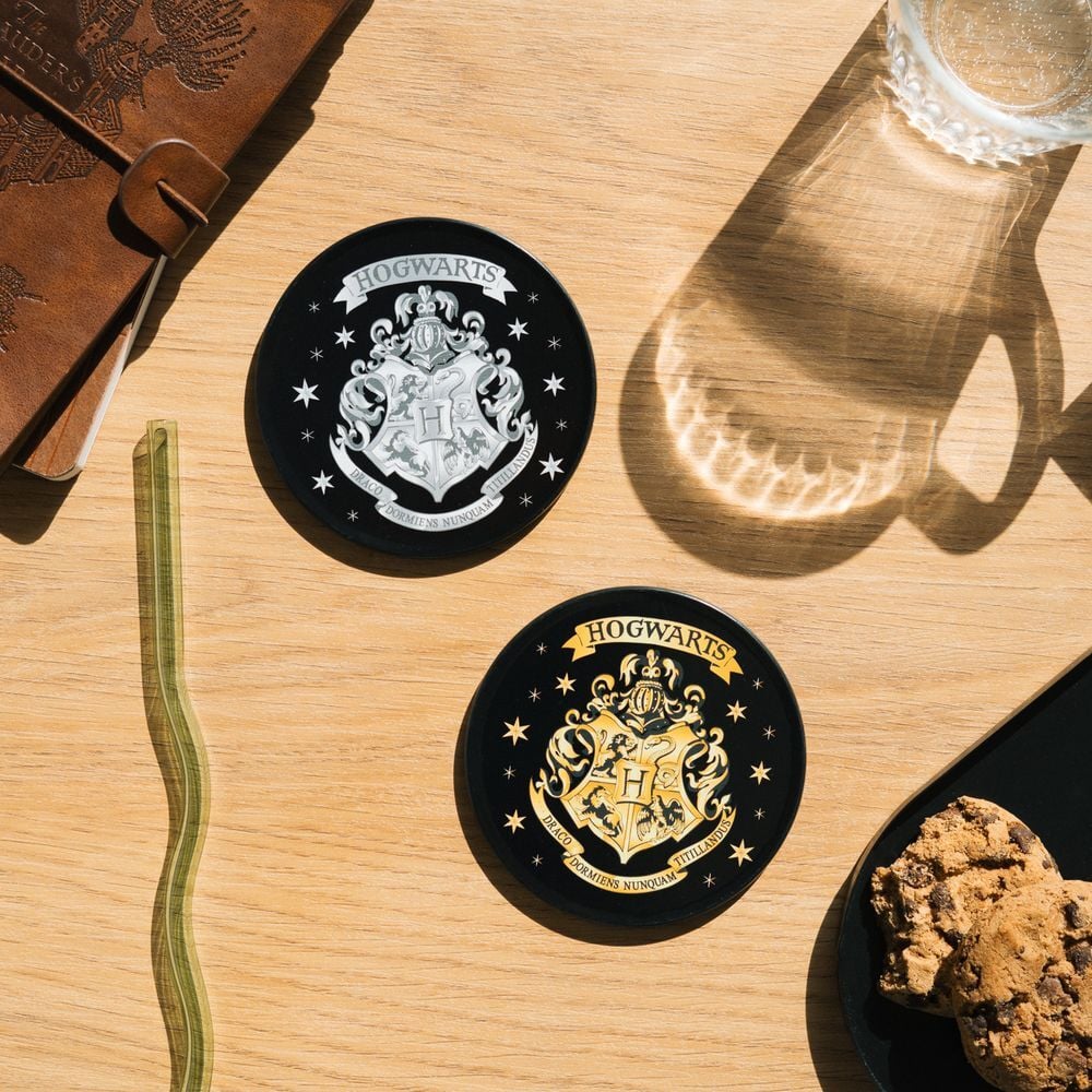 Set 2 Posavasos Hogwarts Harry Potter