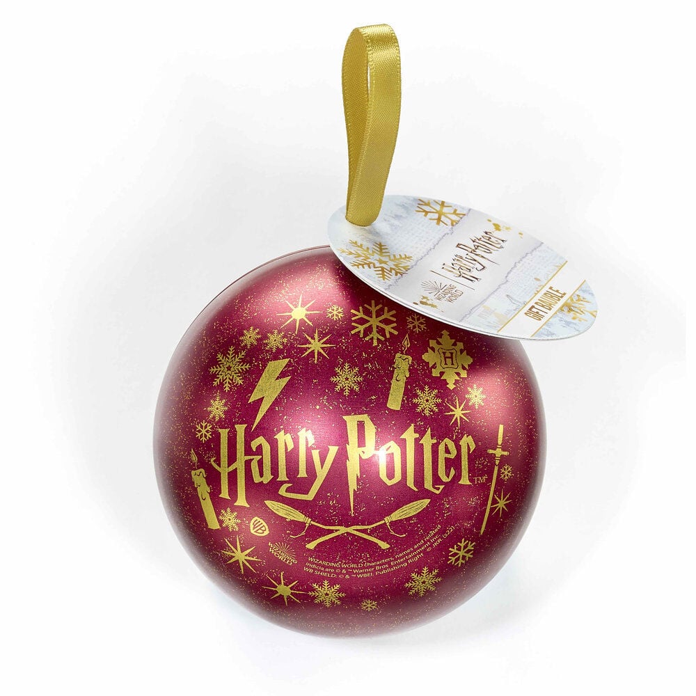 Colgante Gryffindor + Bola de Navidad Harry Potter