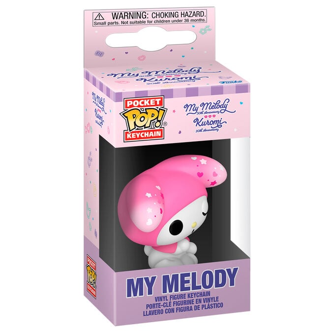 Llavero Pocket POP Hello Kitty 50th Anniversary My Melody