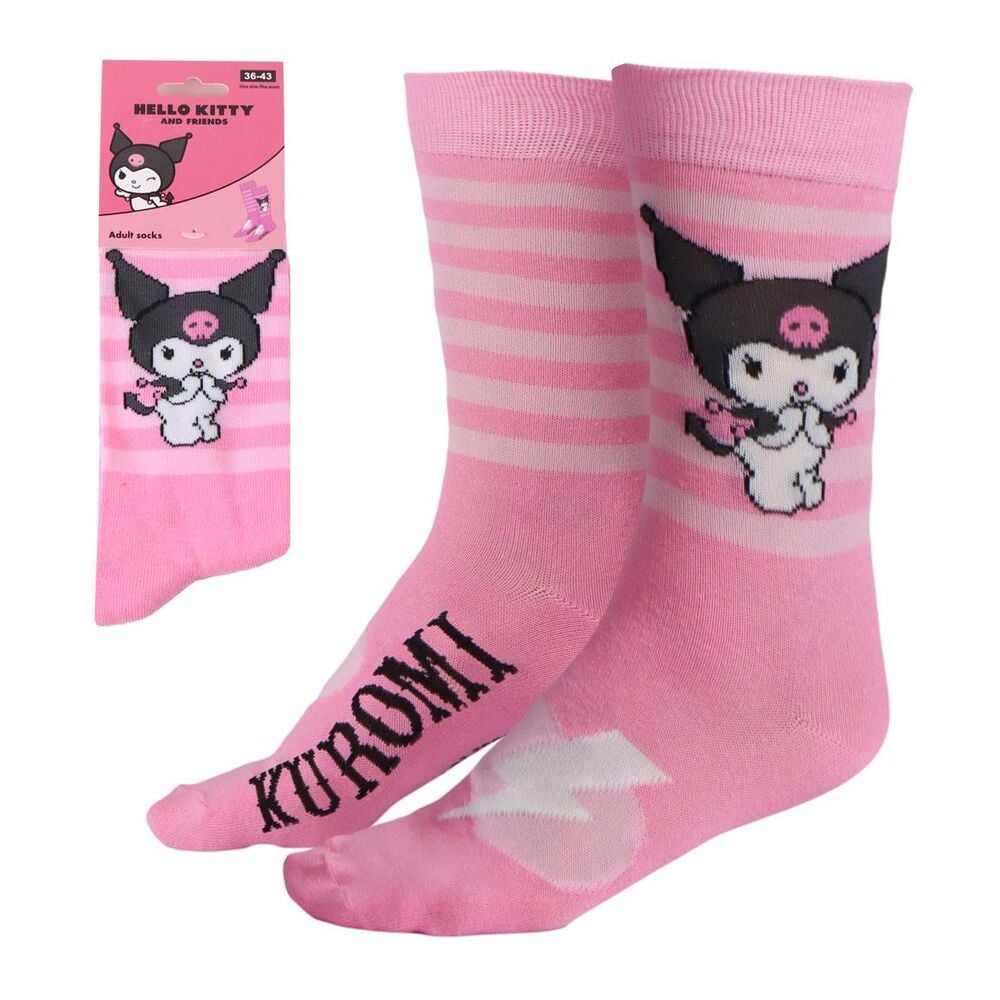 Calcetines Kuromi Hello Kitty