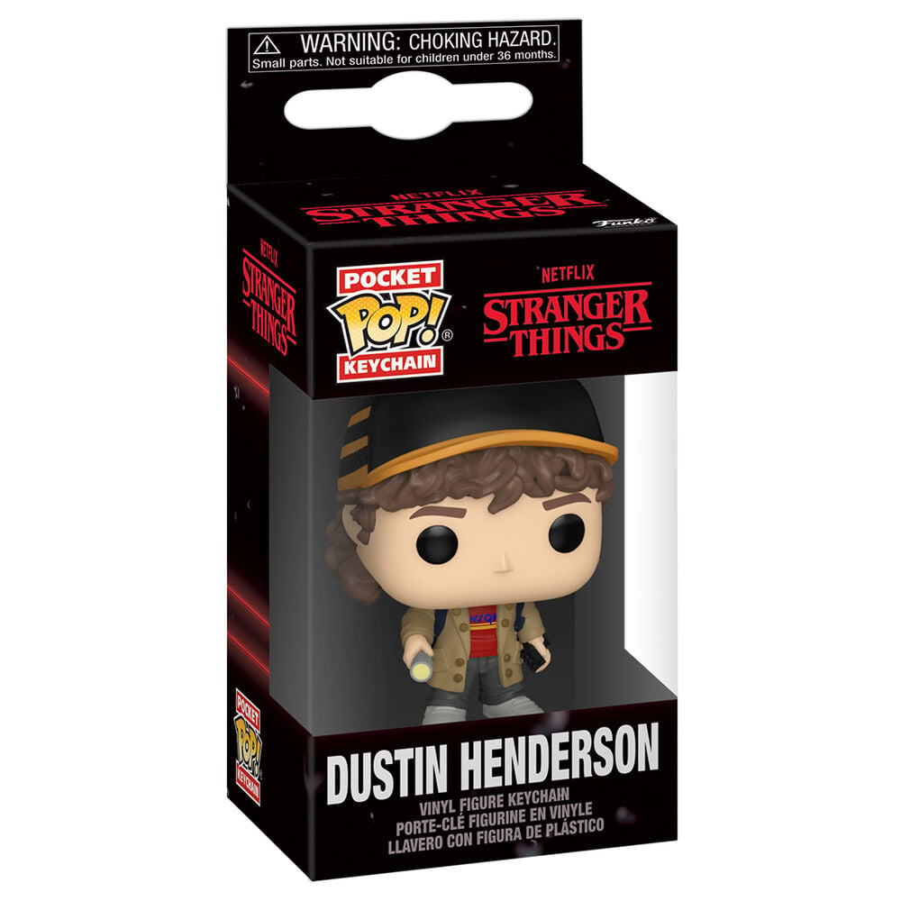 Llavero Pocket POP Stranger Things 5 Dustin Henderson