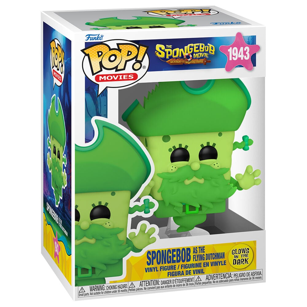 Figura POP Bob Esponja Una Nueva Aventura Pirata SpongeBob as the Flying Dutchman