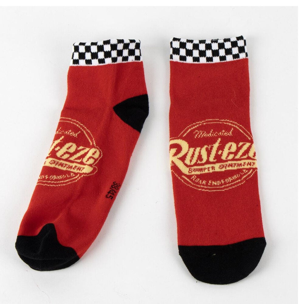 Set 2 pares calcetines Cars Disney Pixar adulto