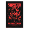 Poster All Friends Welcome Stranger Things