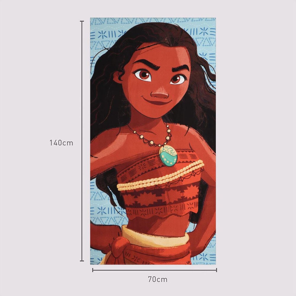 Toalla Vaiana Moana Disney microfibra