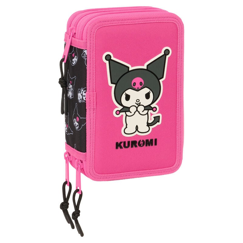 Plumier Kuromi Hello Kitty triple 37pzs