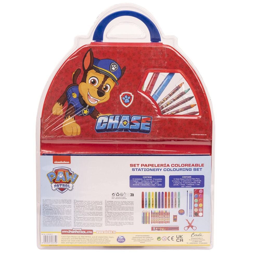 Set Papeleria Patrulla Canina Paw Patrol 50pzs