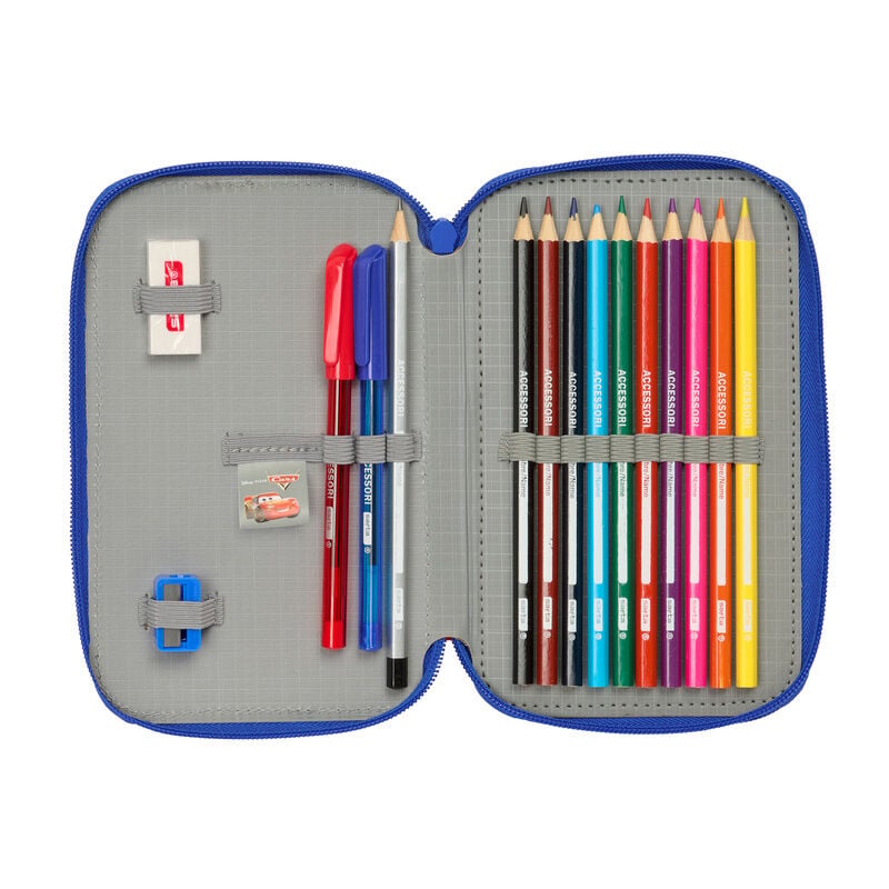 Plumier Cars Disney Pixar 29pzs doble