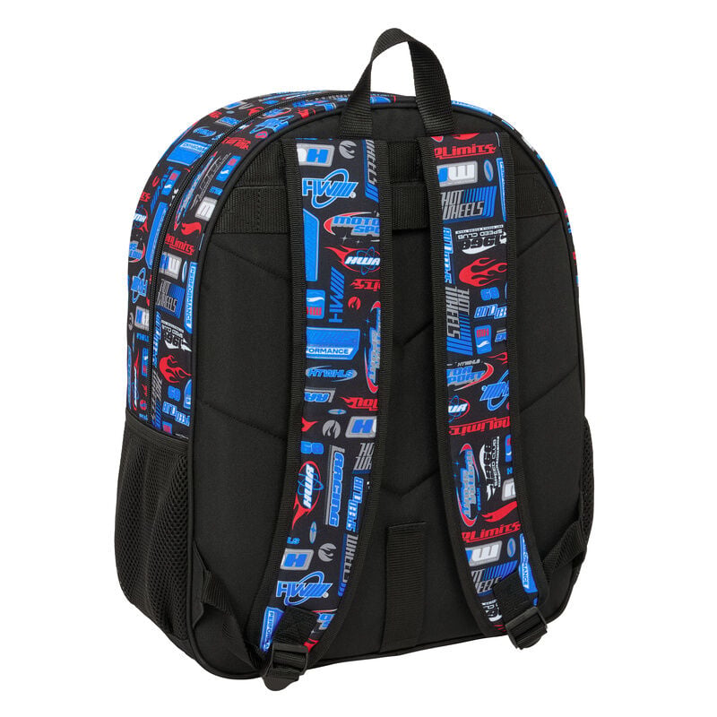 Mochila Hot Wheels 42cm adaptable