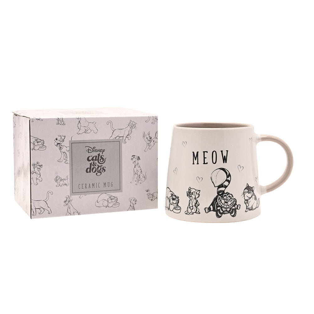 Taza Meow Cats & Dogs Disney