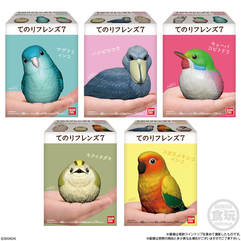 Figura Birds Tenori Friends 6cm surtido