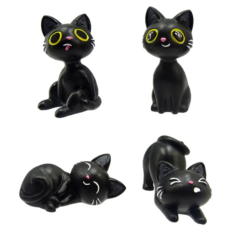 Amuleto en Caja Gato Negro surtido