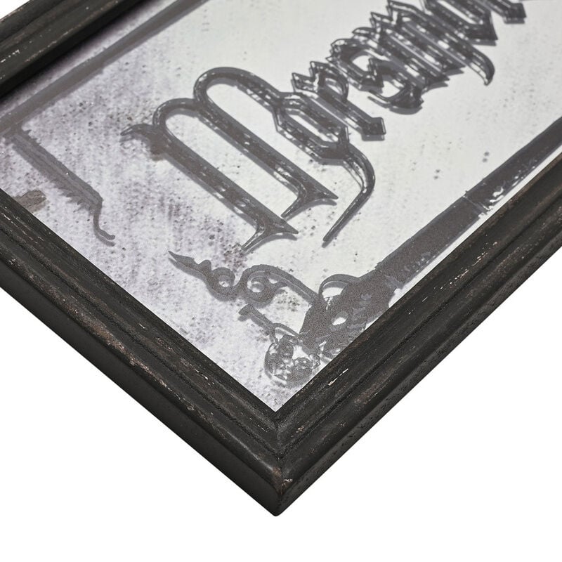 Placa Espejo Marca Tenebrosa Dark Arts Harry Potter
