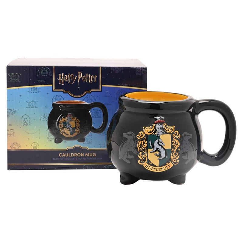 Taza Caldero Hufflepuff Harry Potter