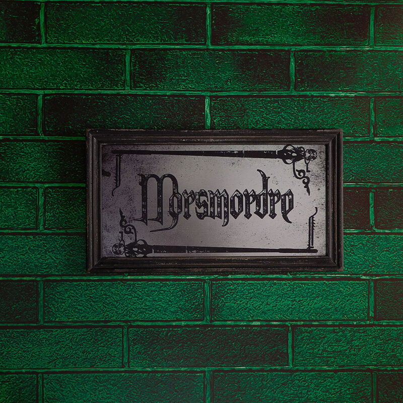 Placa Espejo Marca Tenebrosa Dark Arts Harry Potter