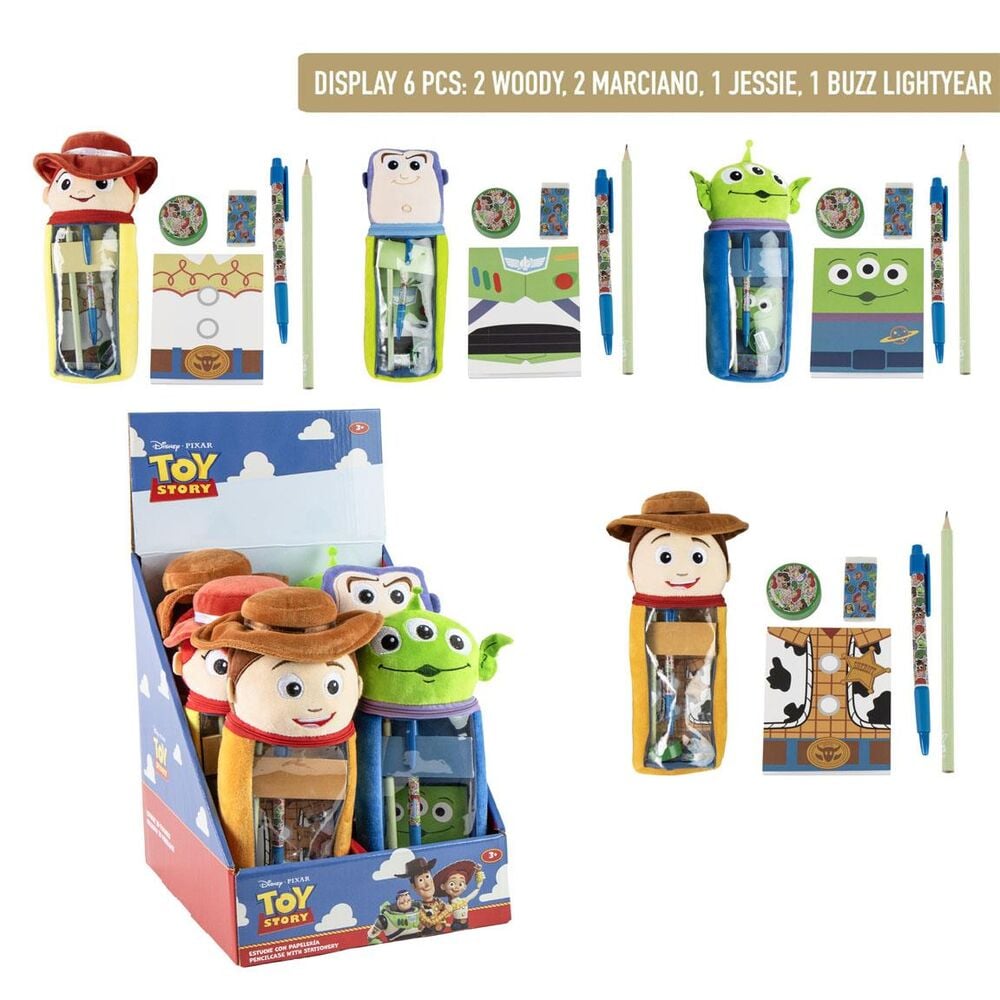 Portatodo peluche Toy Story Disney Pixar surtido