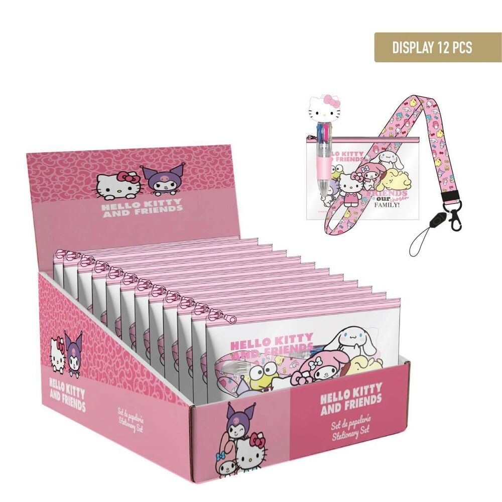 Set papeleria Hello Kitty and Friends