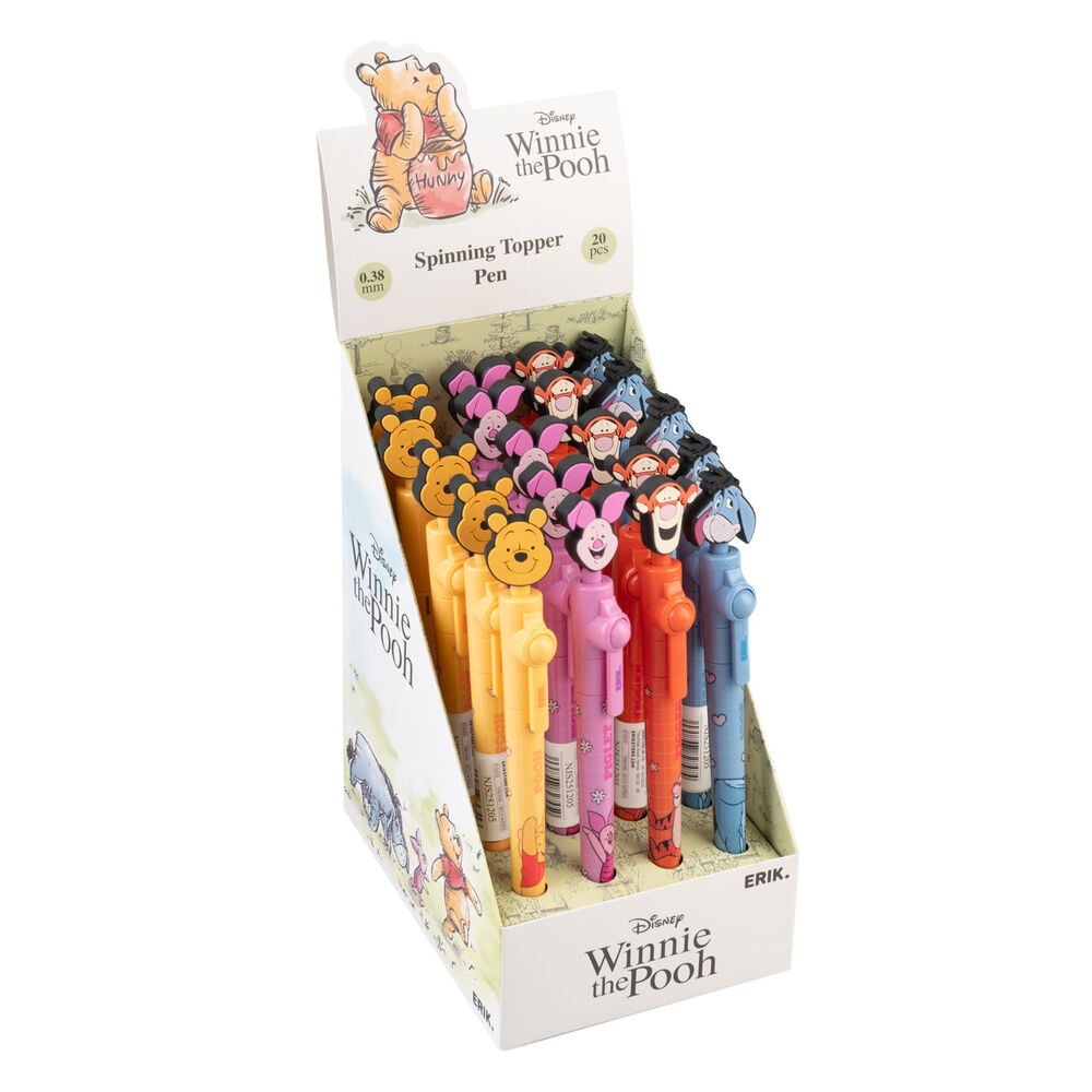 Boligrafo topper giratorio Winnie the Pooh Disney surtido