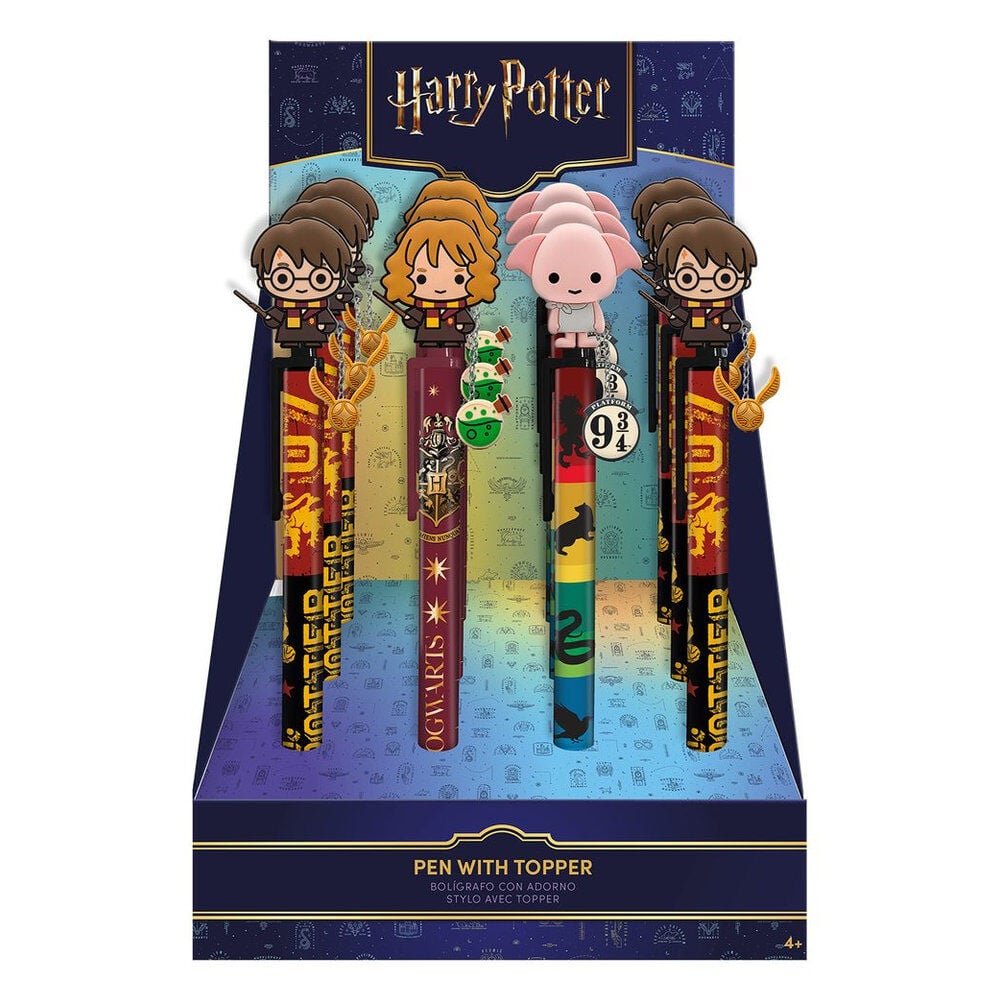 Boligrafo topper + charm Harry Potter surtido