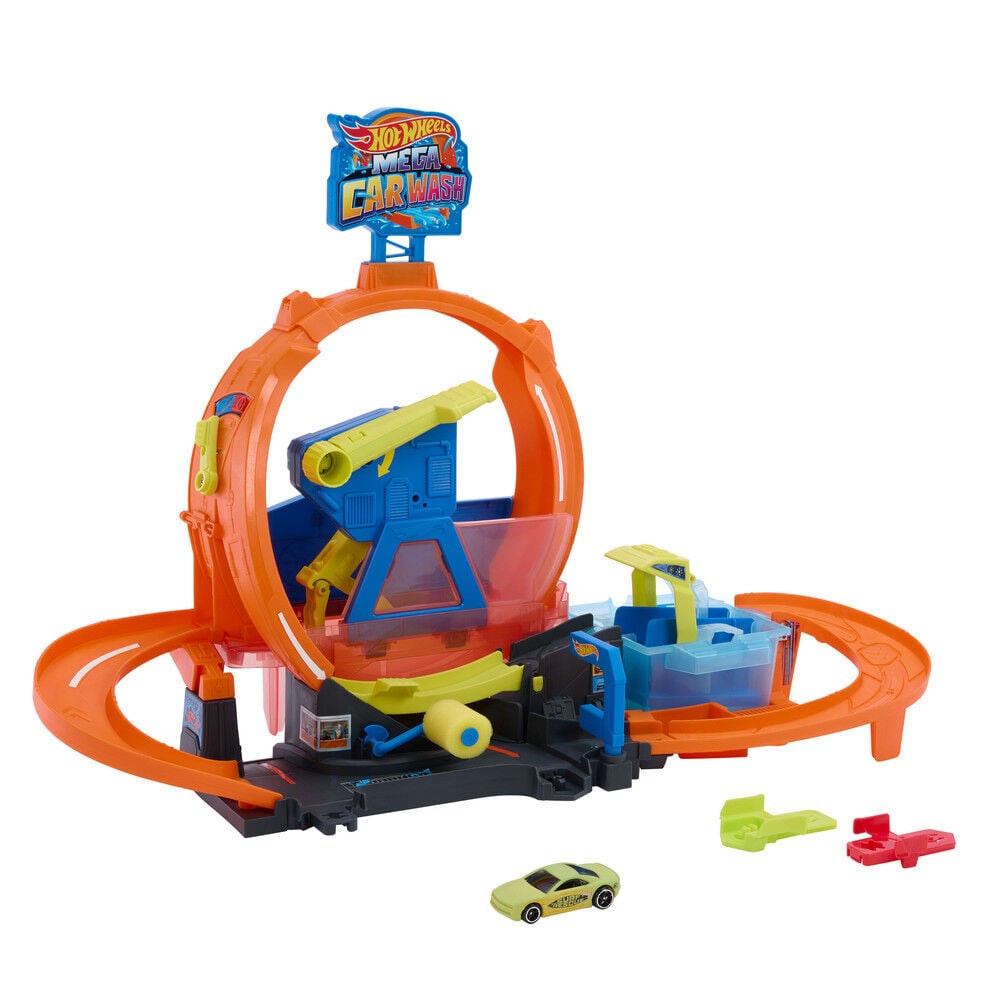 Pista Lavadero de Coches Hot Wheels