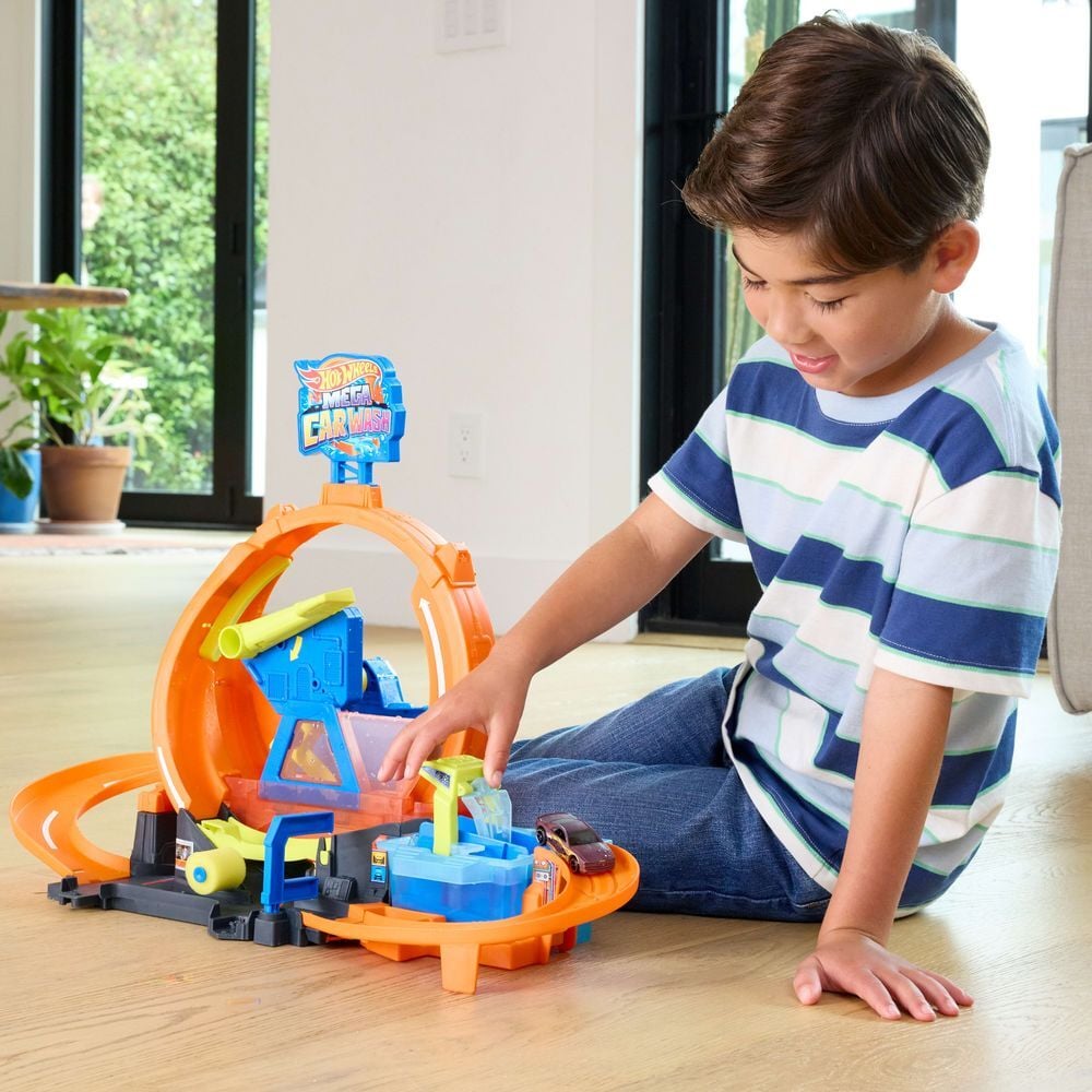 Pista Lavadero de Coches Hot Wheels