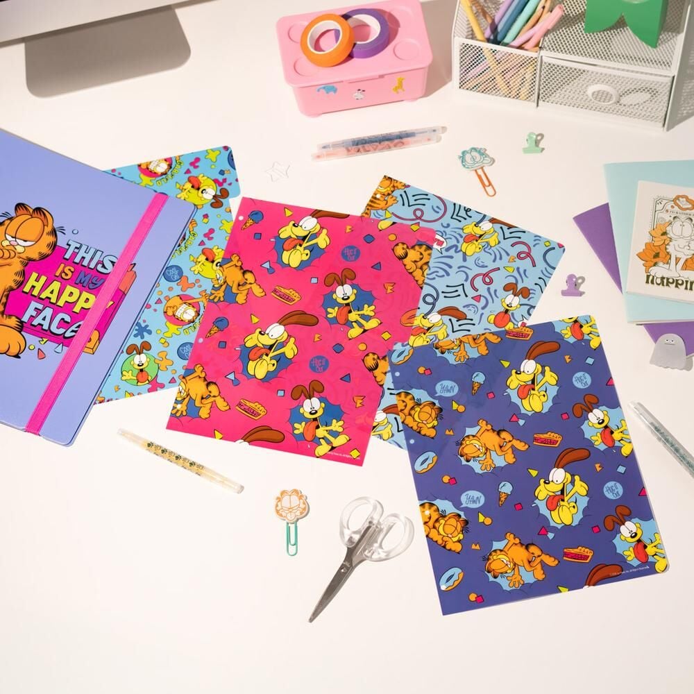 Carpeta 4 anillas Garfield