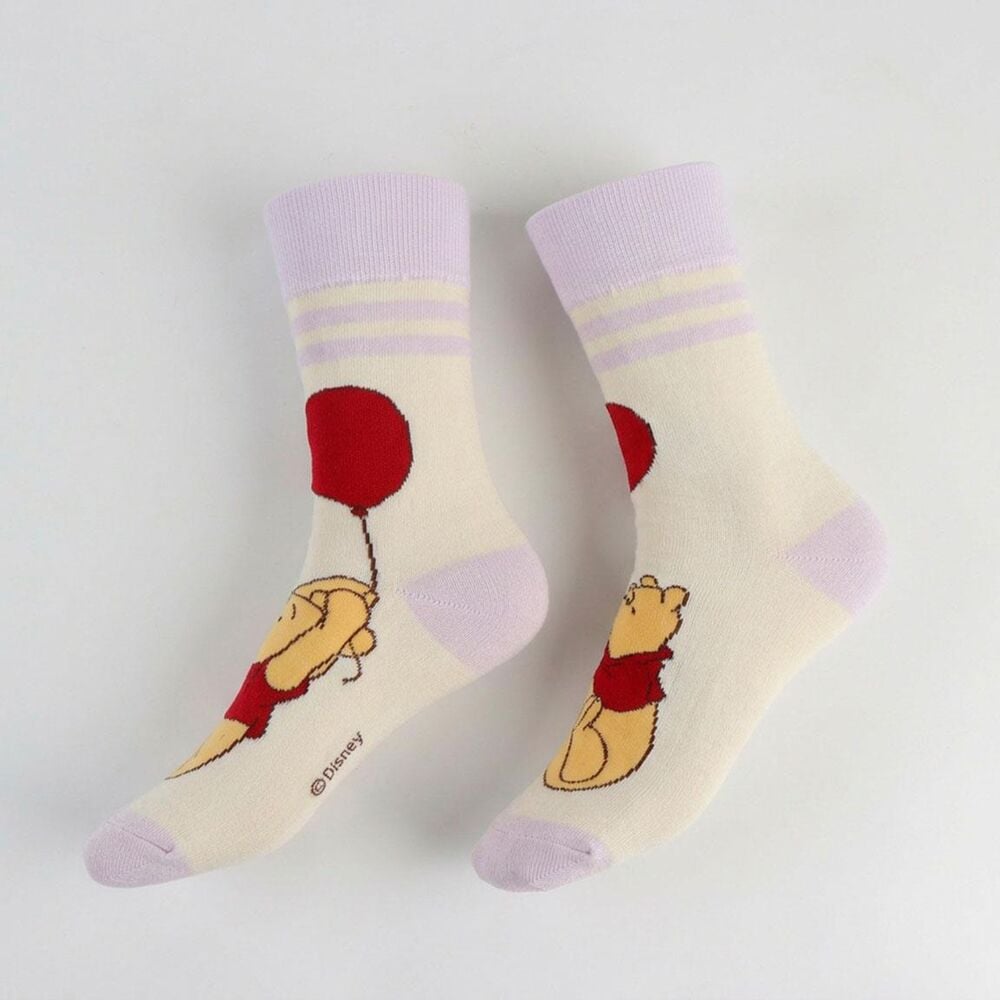 Set 3 pares calcetines Winnie the Pooh Disney adulto surtido