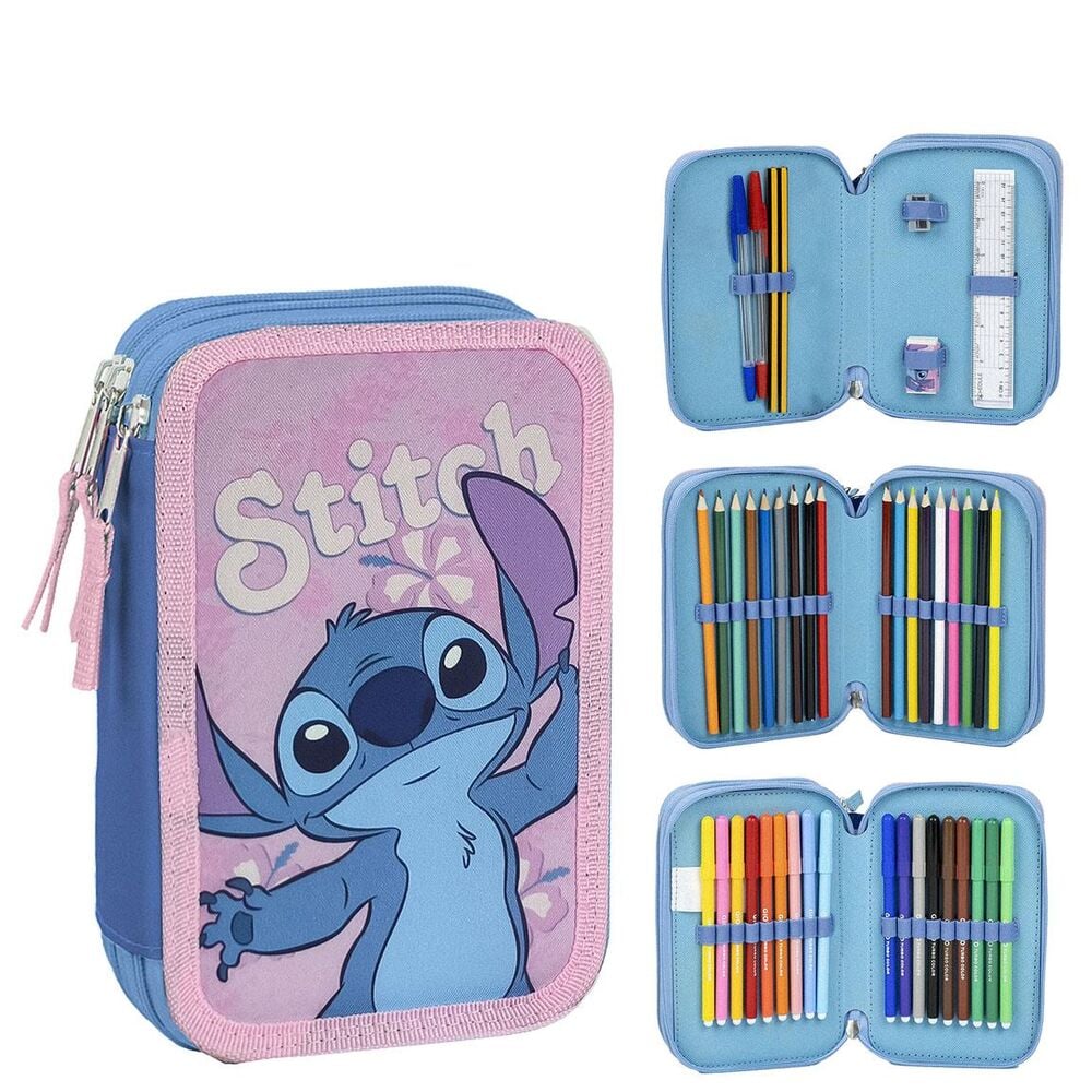 Plumier Stitch Disney triple