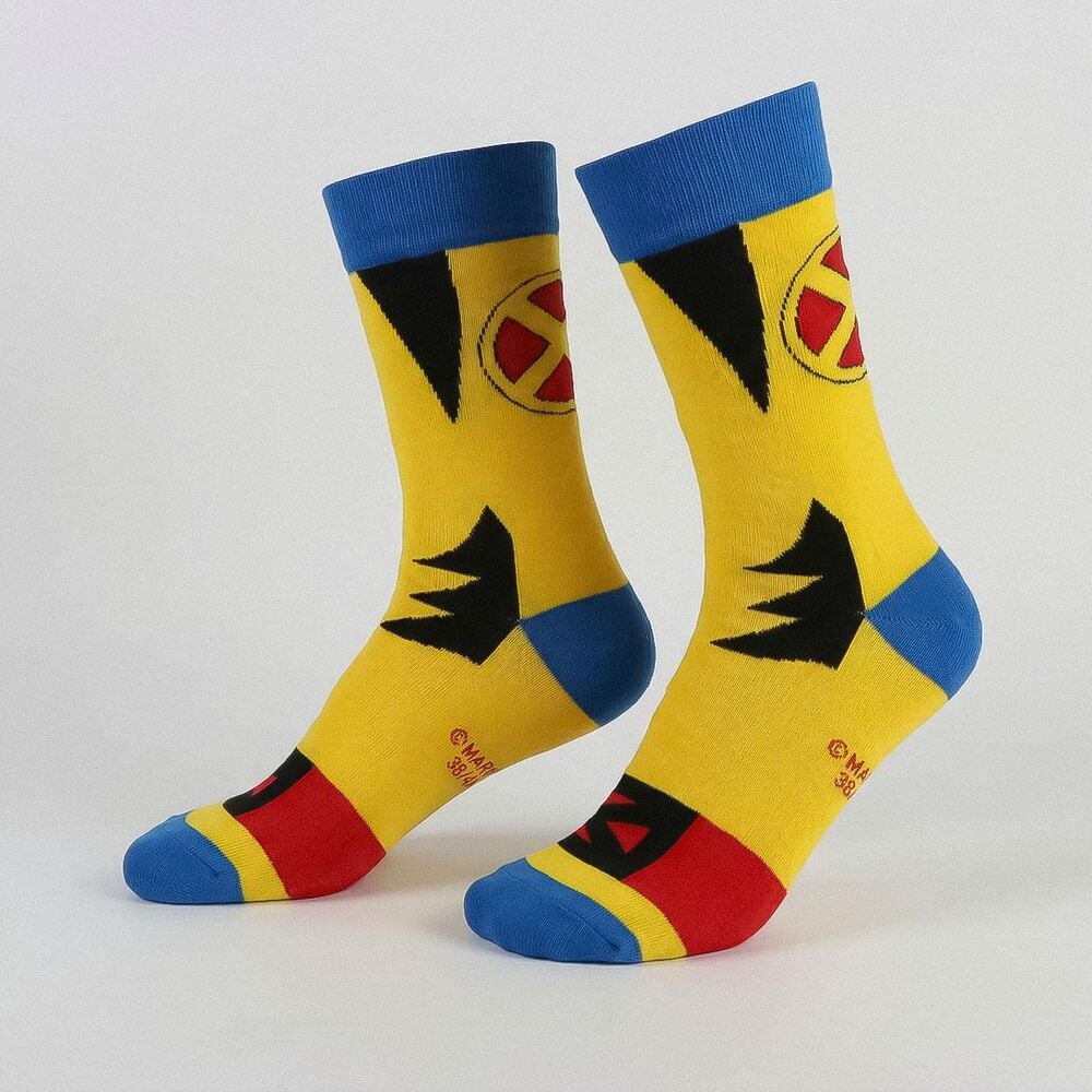 Set 3 pares calcetines  X-Men Marvel adulto surtido