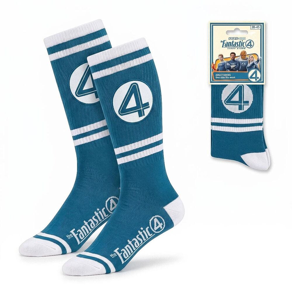Calcetines Los 4 Fantasticos Marvel adulto