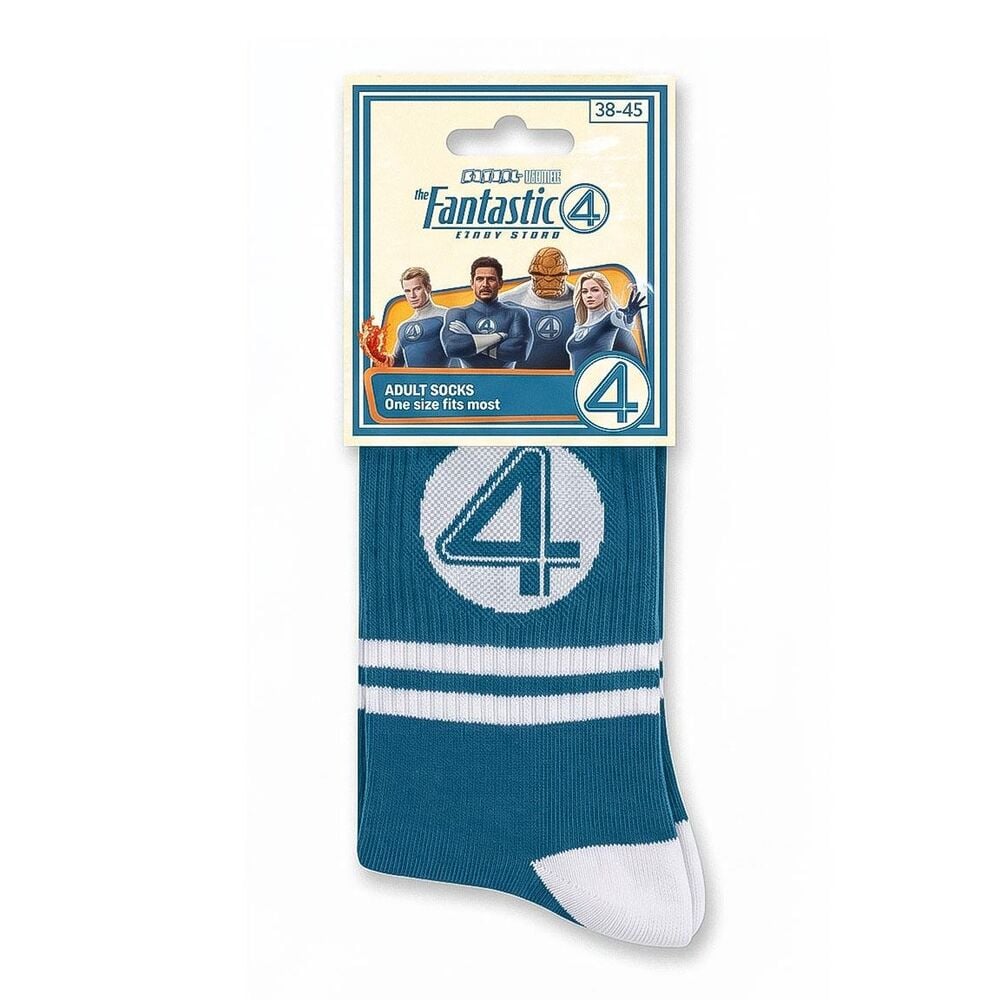 Calcetines Los 4 Fantasticos Marvel adulto