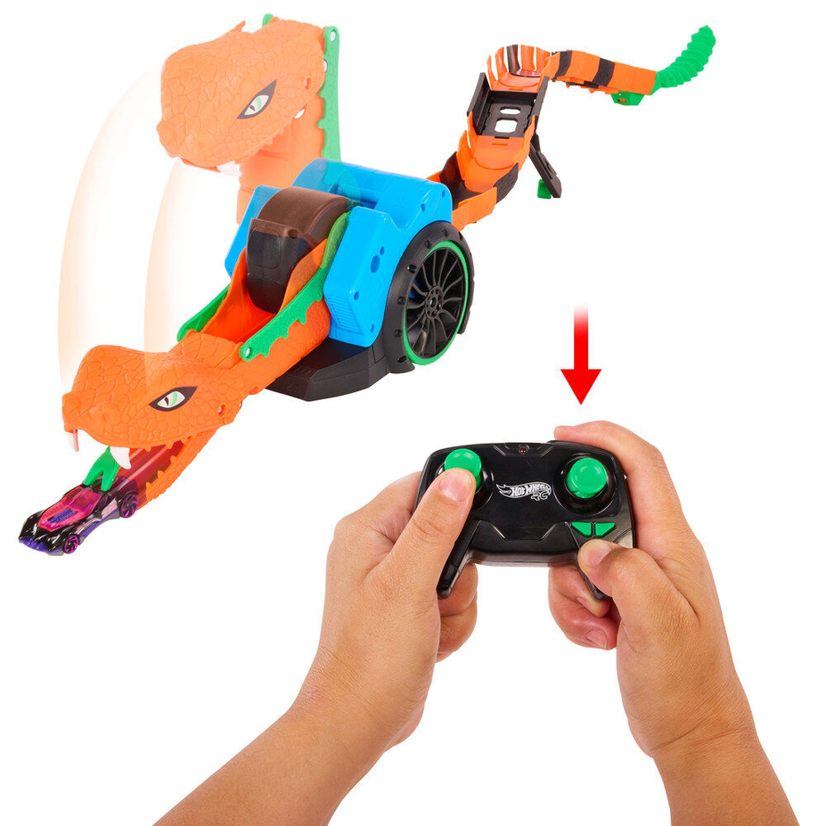 Serpiente radio control Hot Wheels